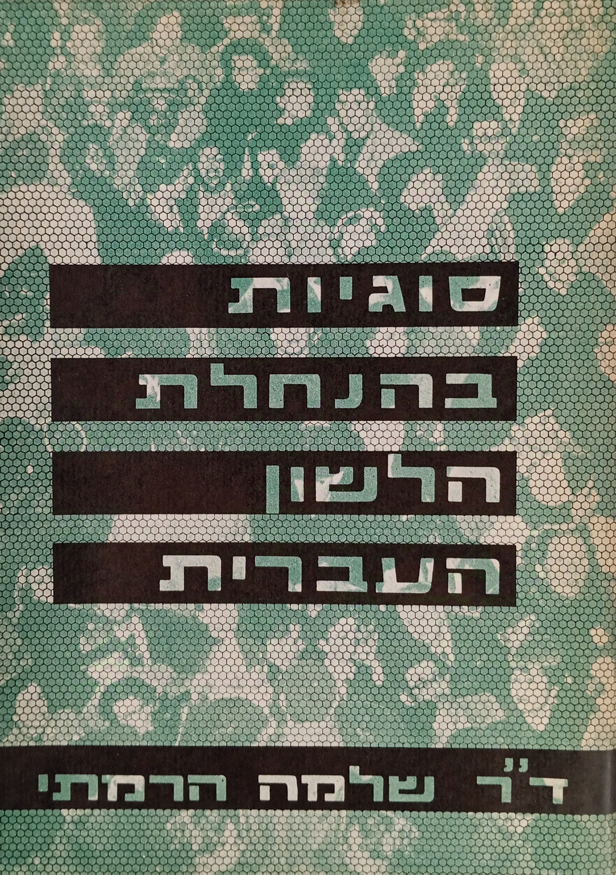 סוגיות בהנחלת הלשון העברית