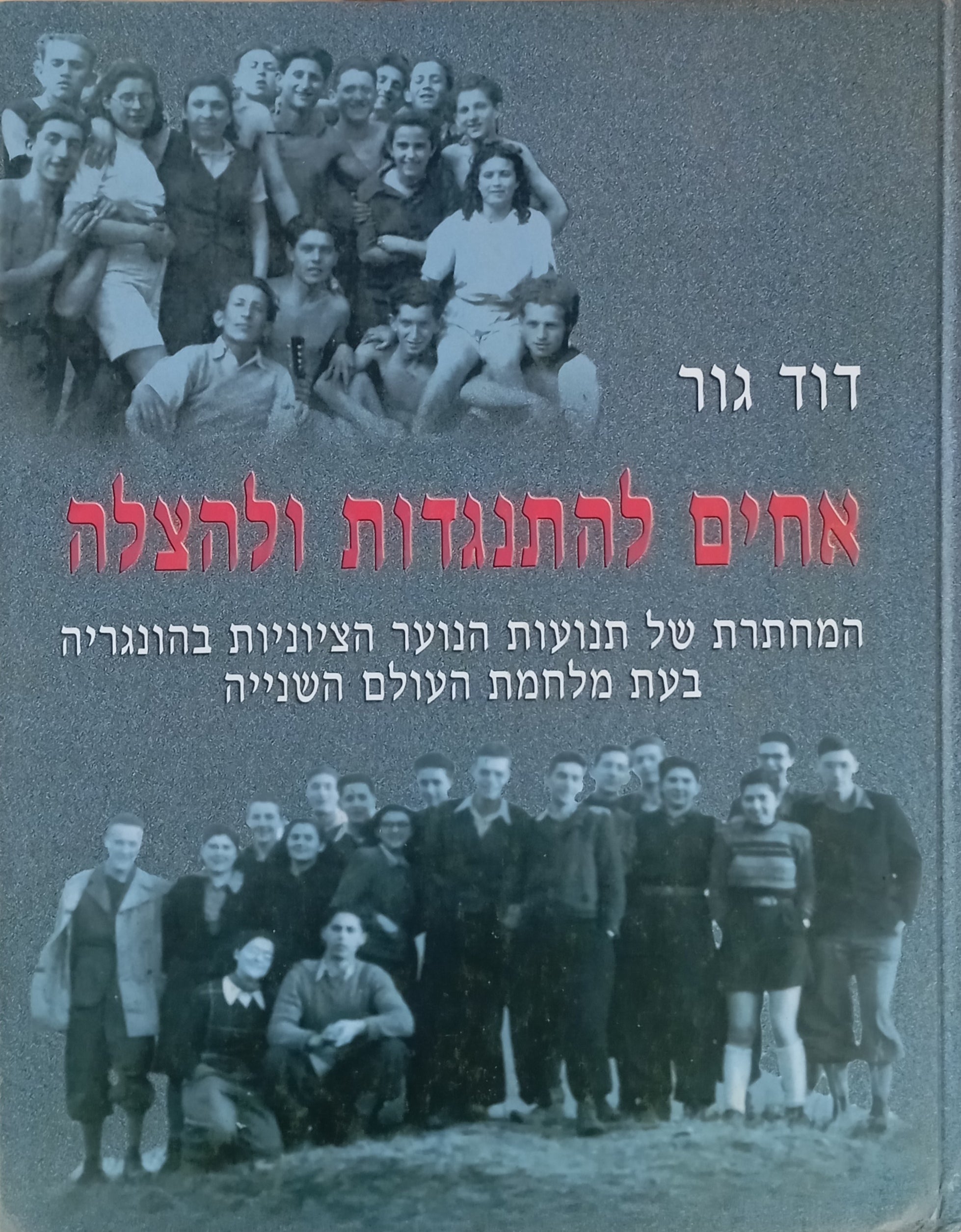 אחים להתנגדות ולהצלה / המחתרת של תנועות הנוער הציוניות בהונגריה בעת מלחמת העולם השנייה