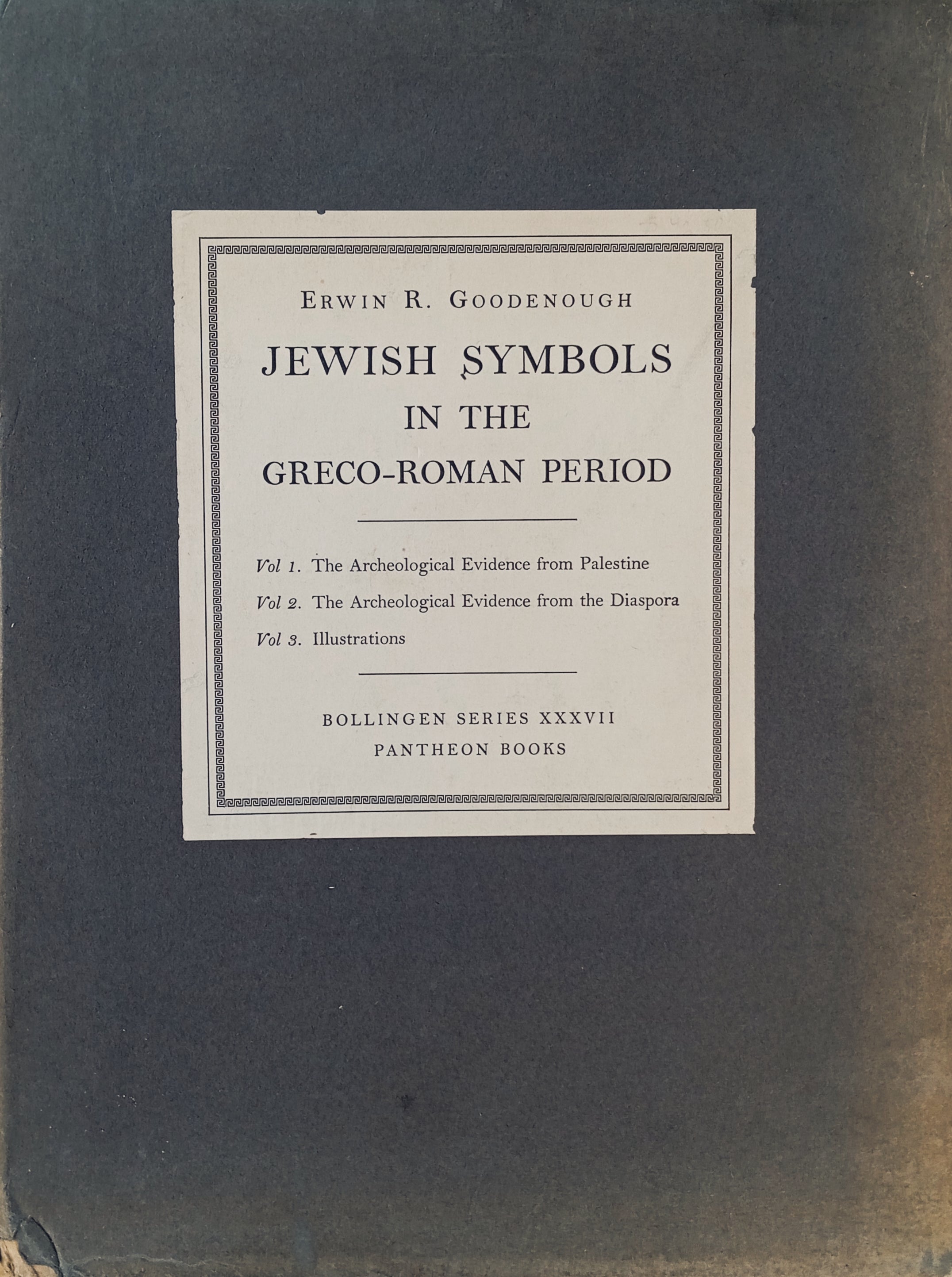 Jewish Symbols in the Greco-Roman Period / Volumes 1-3