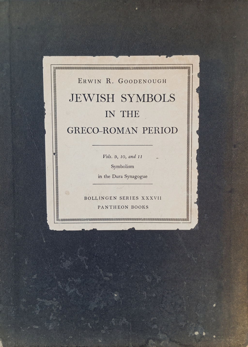 Jewish Symbols in the Greco-Roman Period / Volumes 9-11