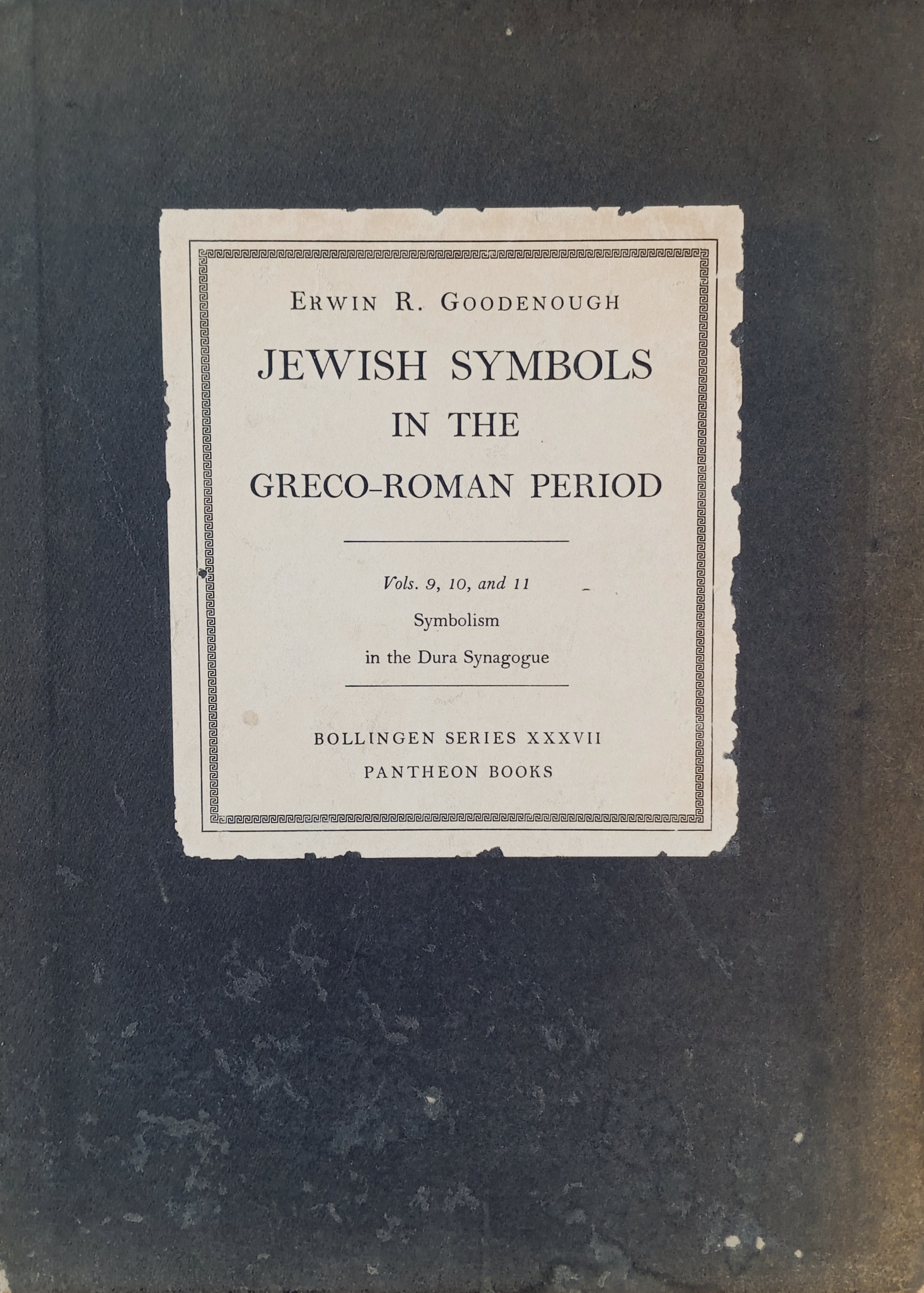 Jewish Symbols in the Greco-Roman Period / Volumes 9-11