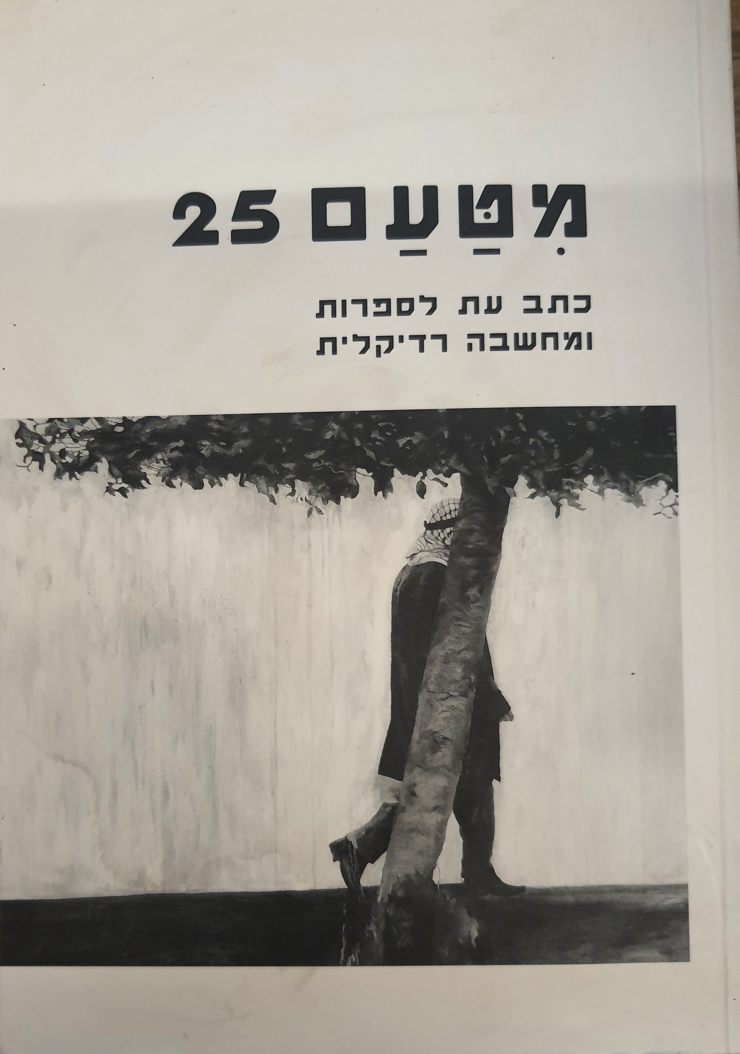 מטעם 25 / כתב עת לספרות ומחשבה רדיקלית