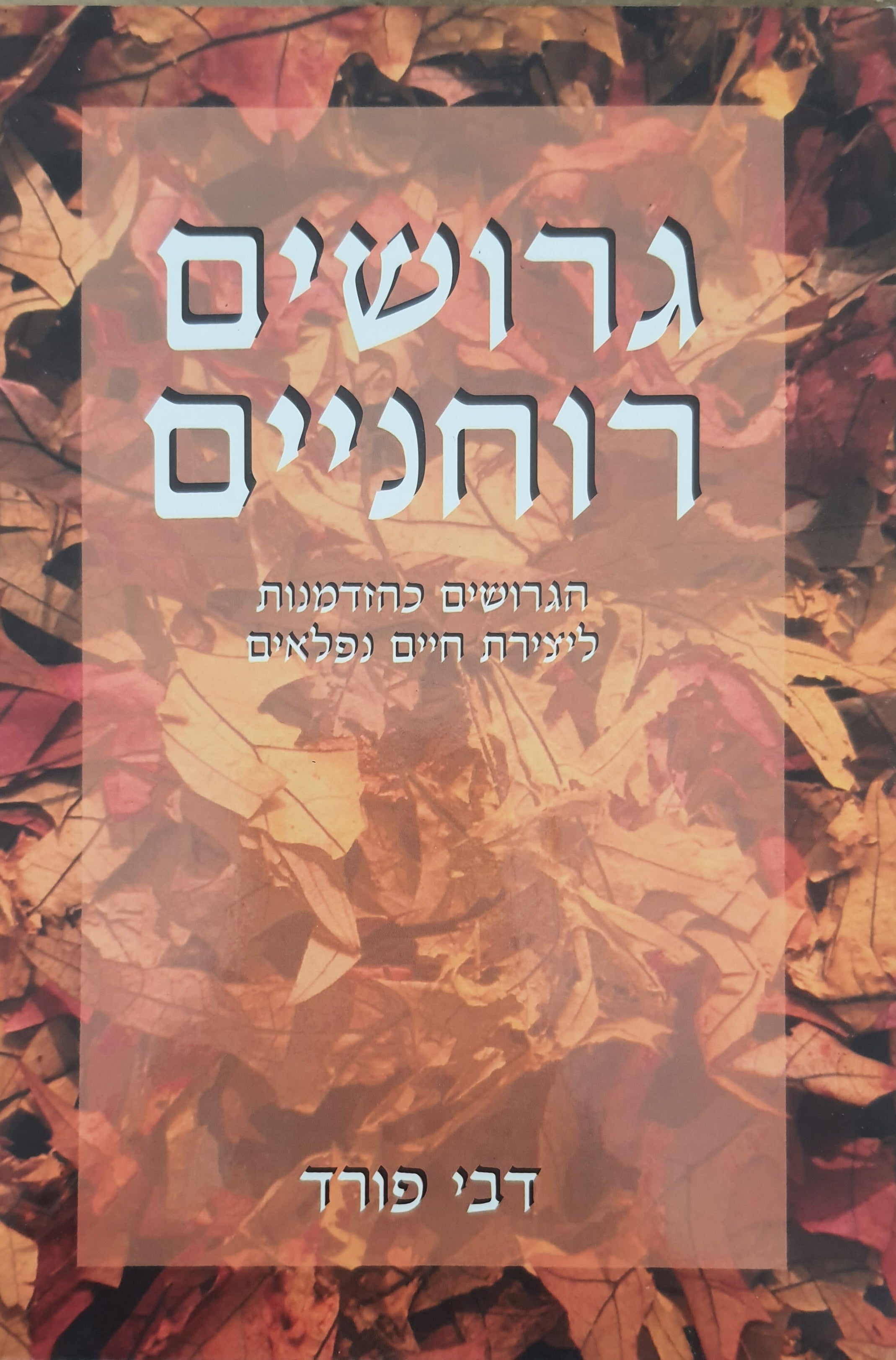 גירושים רוחניים / הגרושים כהזדמנות ליצירת חיים נפלאים