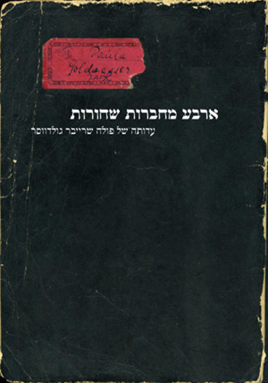 ארבע מחברות שחורות / עדותה של פולה שרייבר גולדווסר