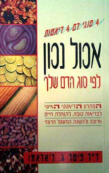 אכול נכון לפי סוג הדם שלך