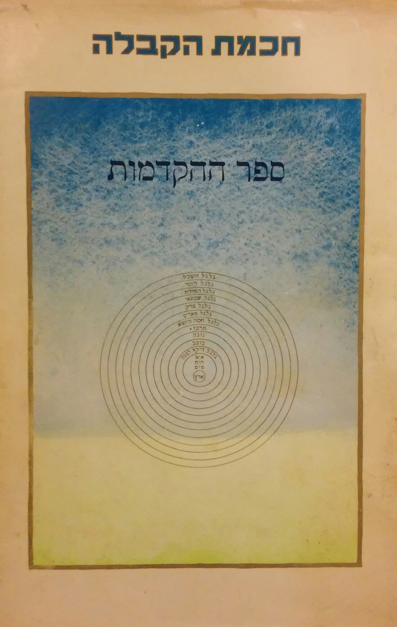 ספר ההקדמות / בו מלוקט ההקדמות והפתיחות של הספרים שחיבר הקדוש