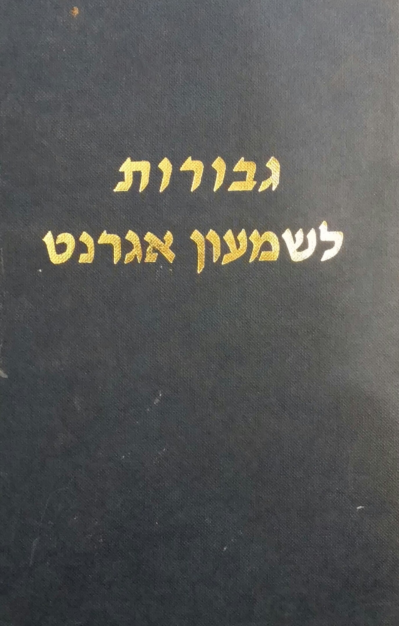 גבורות לשמעון אגרנט
