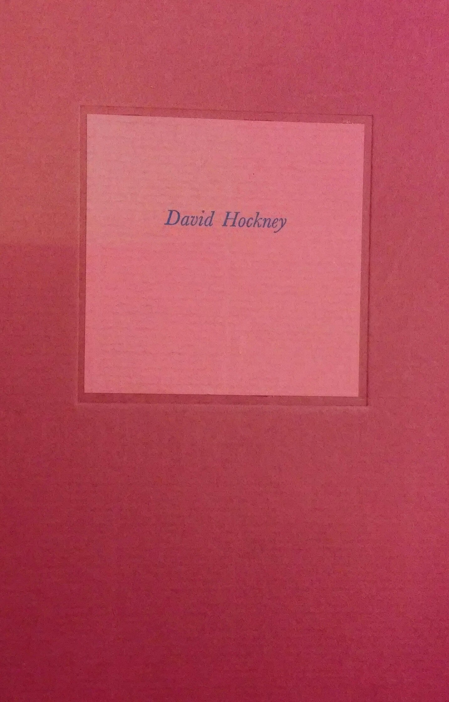 David Hockney / dessins et gravures