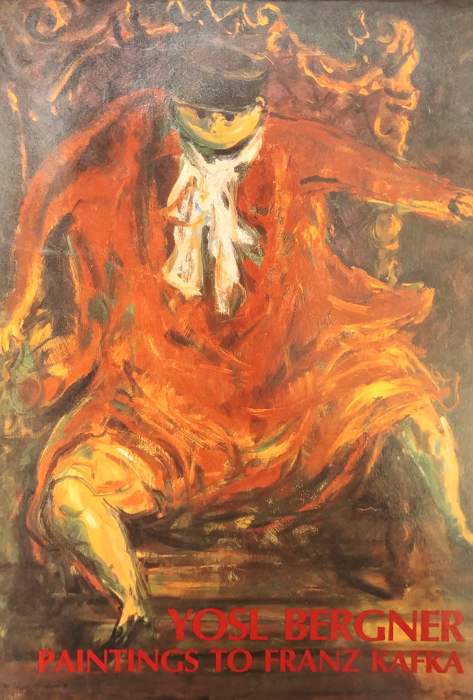 PAINTINGS TO FRANZ KAFKA / עם הקדשה של יוסל ברגנר לט. כרמי