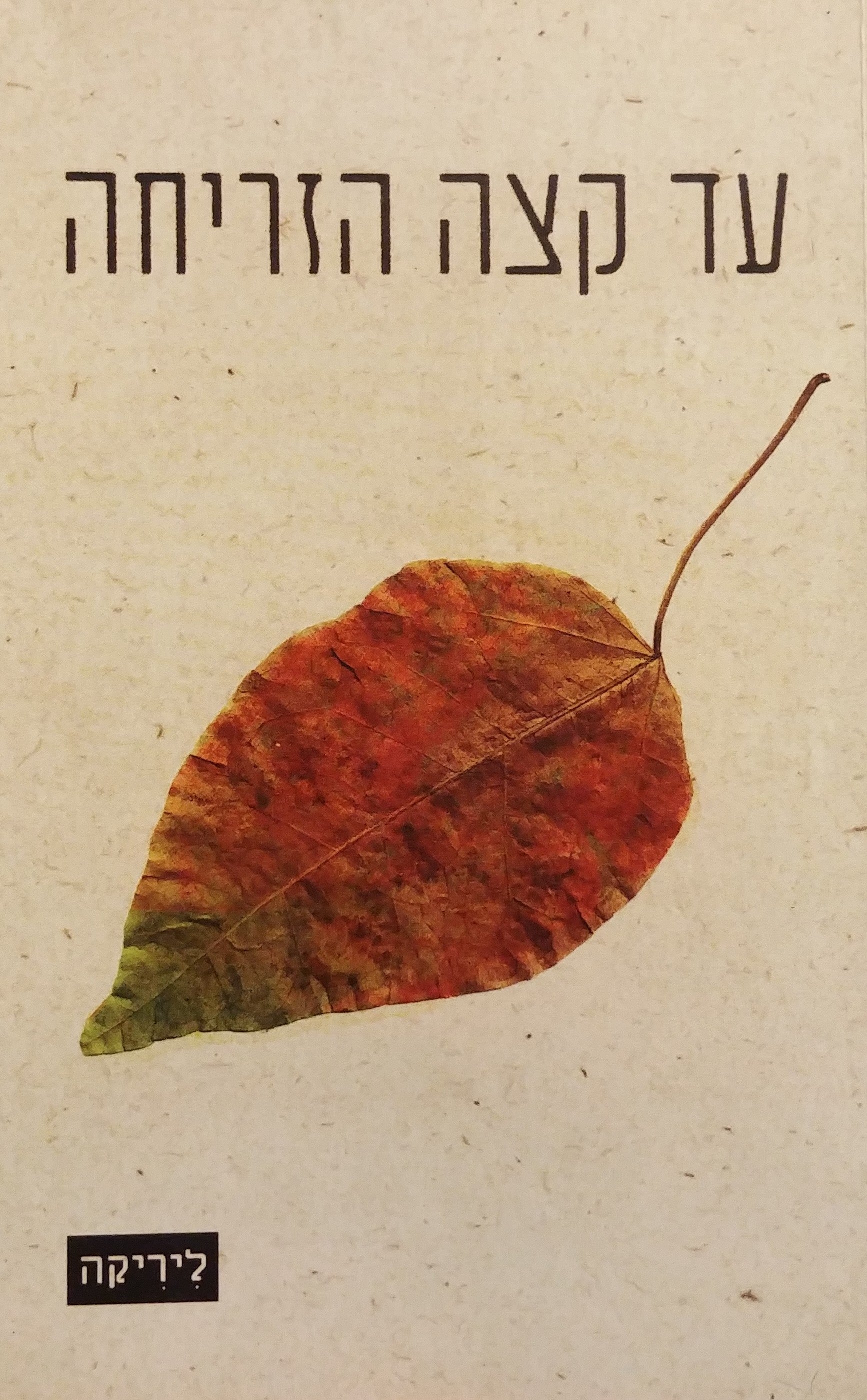 עד קצה הזריחה