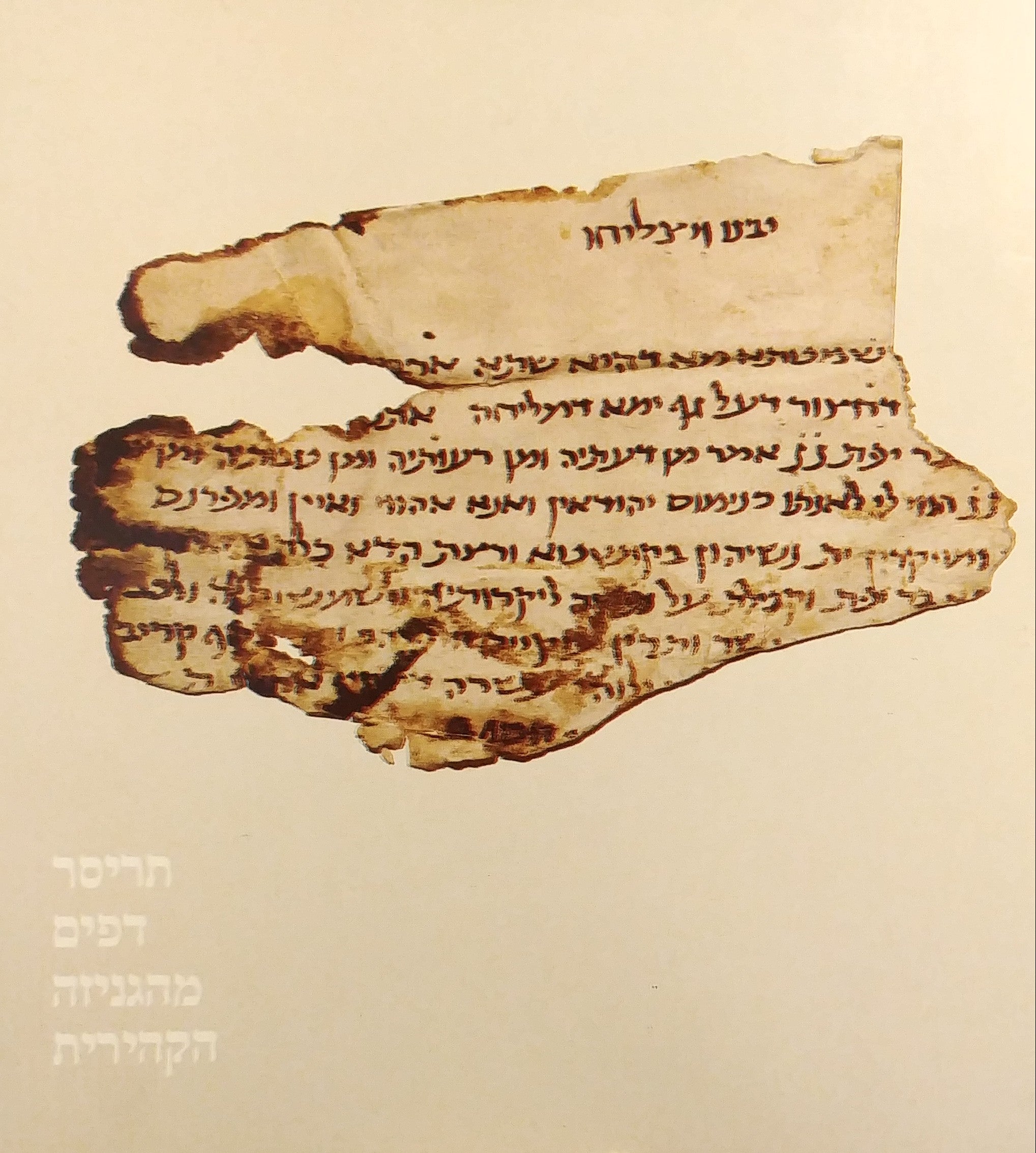 תריסר דפים מהגניזה הקהירית