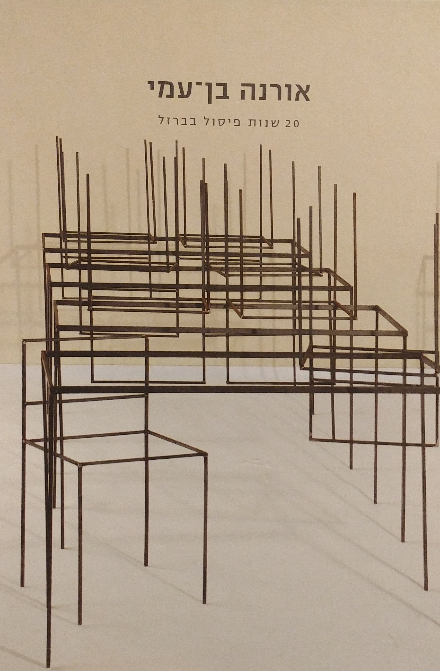 20 שנות פיסול בברזל