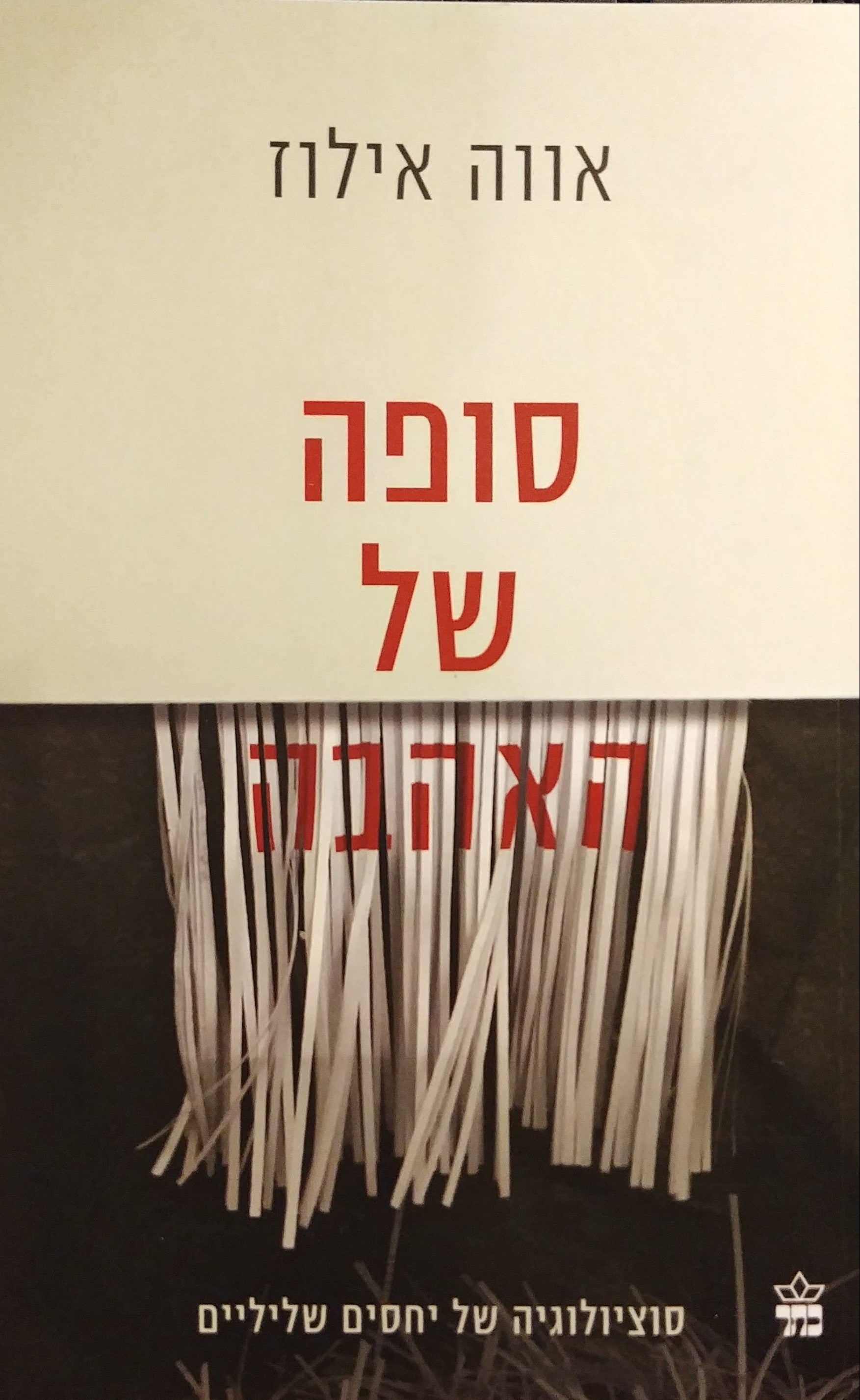 סופה של האהבה / סוציולוגיה של יחסים שליליים