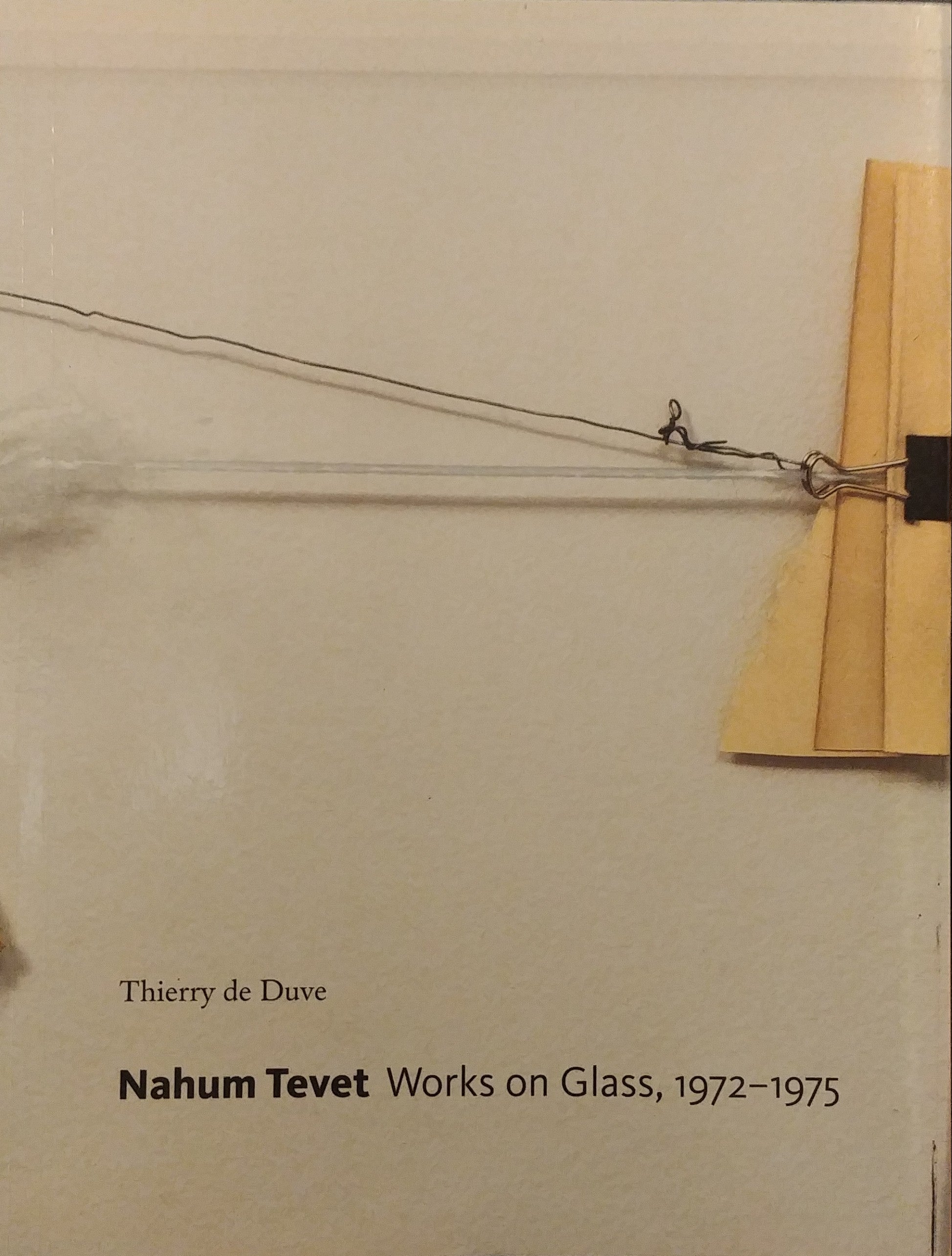NAHUM TEVET / WORKS ON GLASS 1972-1975