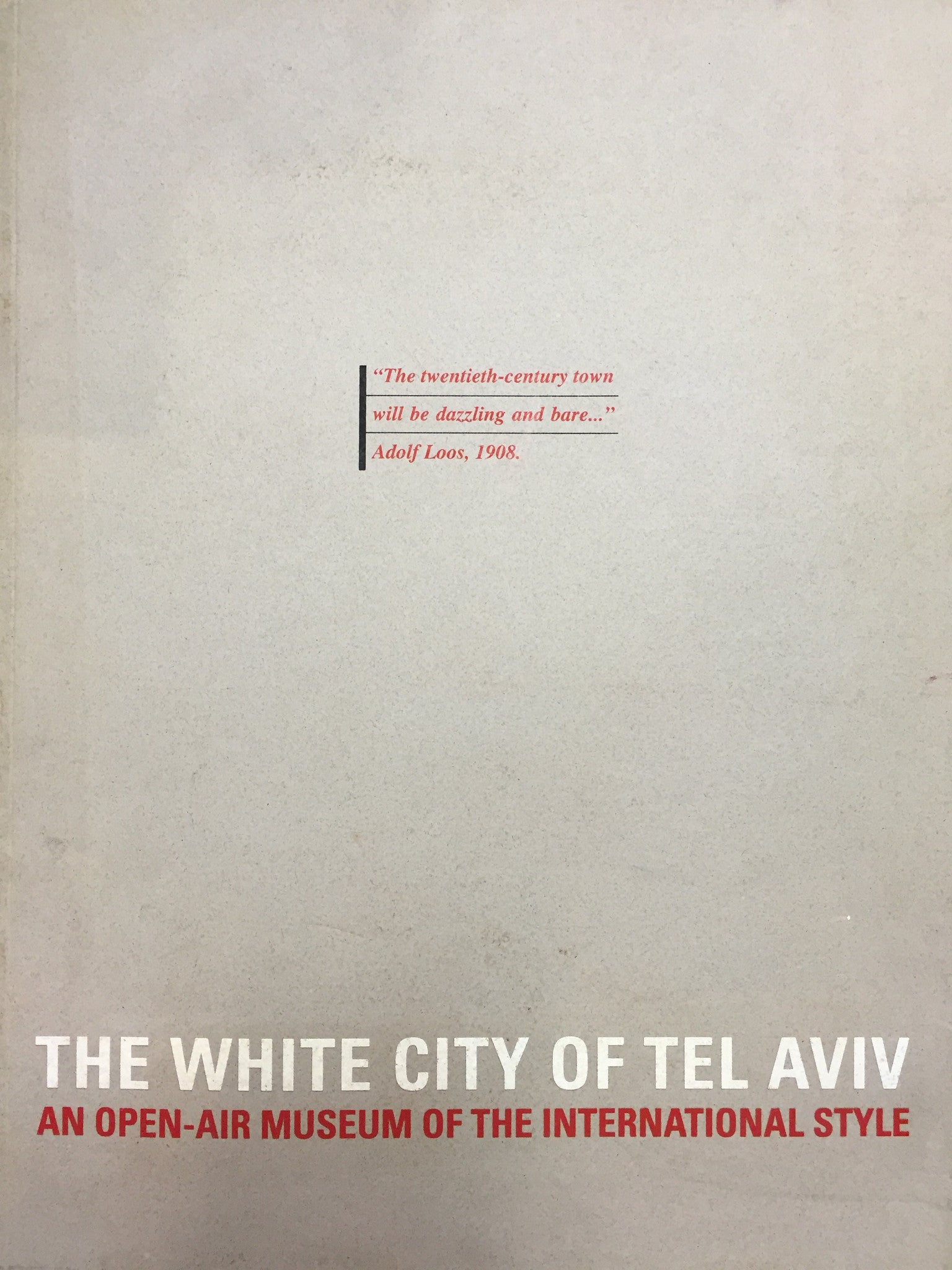 the white city of tel aviv