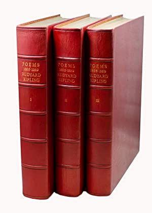 POEMS/1886-1929/ SIGNED BY KIPLING