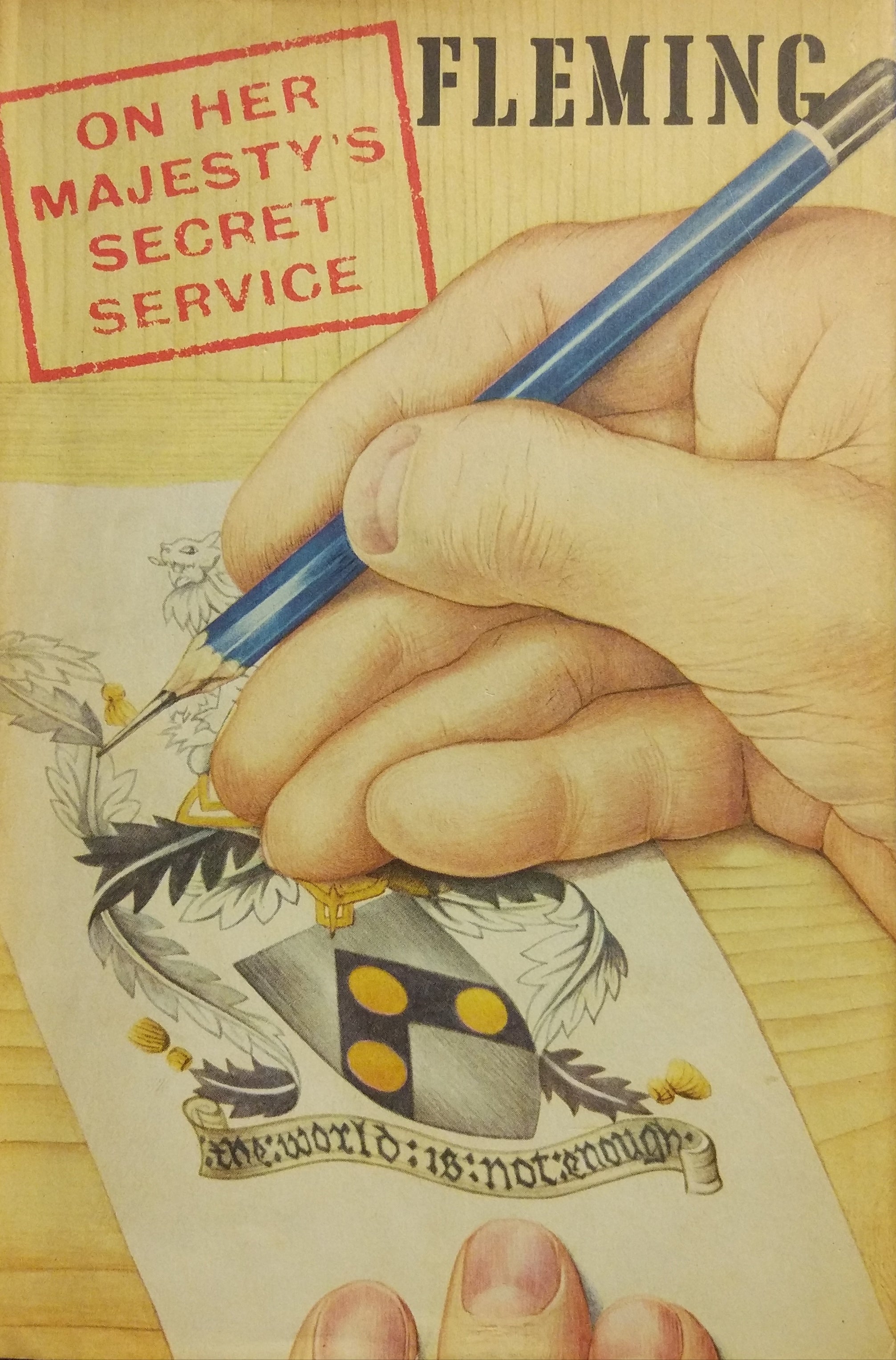 On her Majesty's Secret Service / הדפסה שנייה
