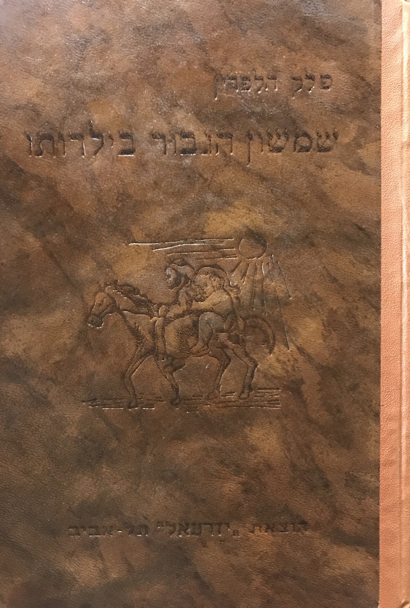 שמשון הגבור בילדותו