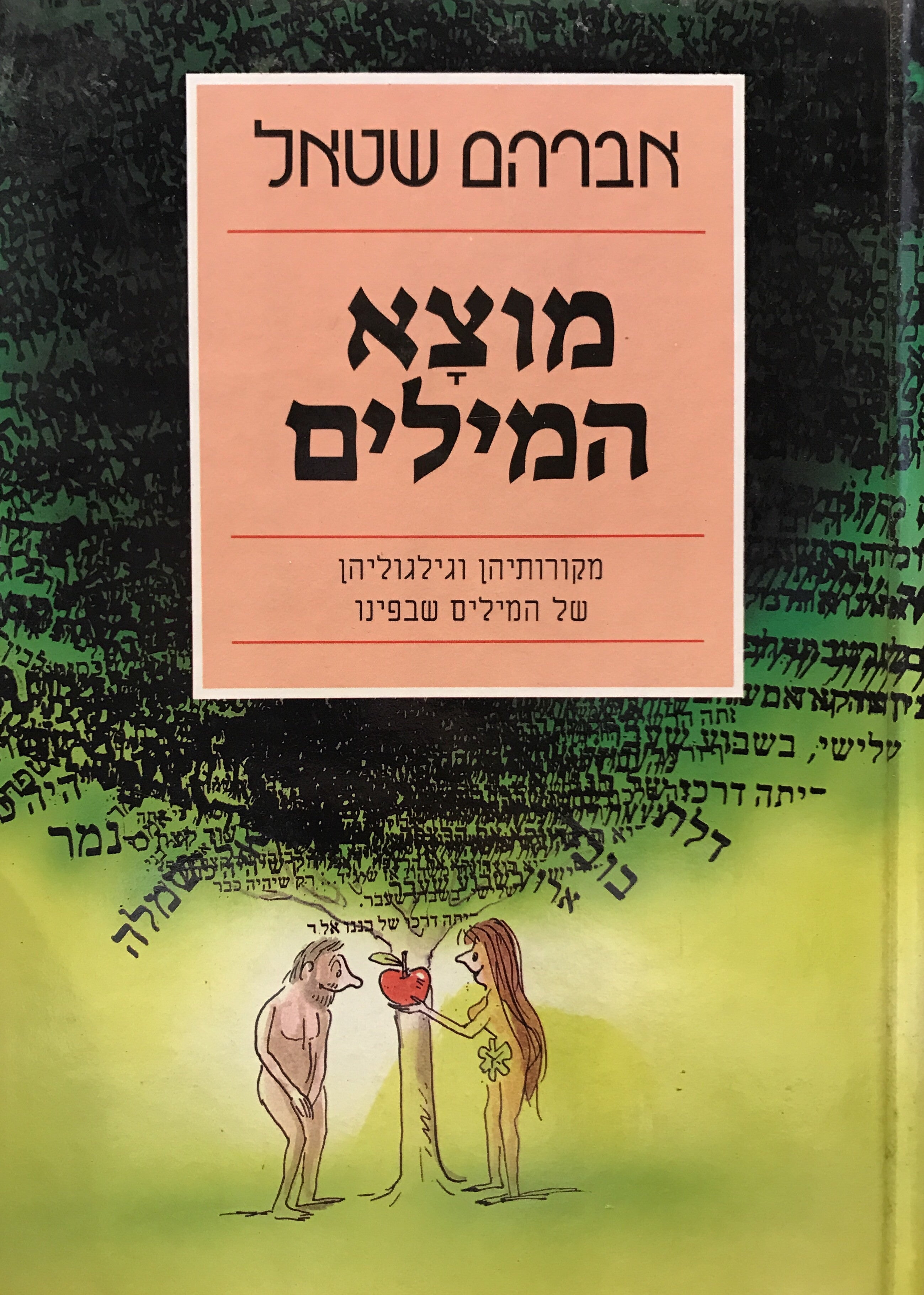 מוצא המילים / מקורותיהן וגילגוליהן של המילים שבפינו
