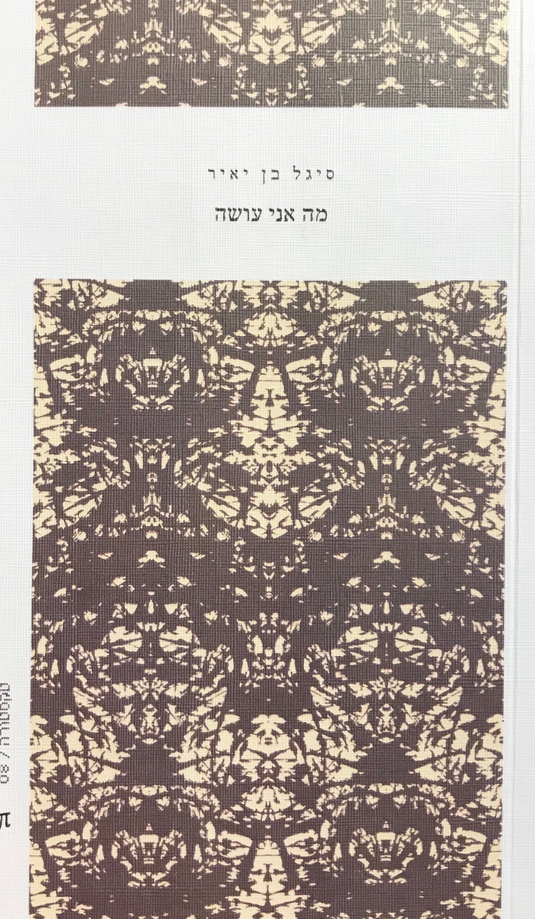 מה אני עושה