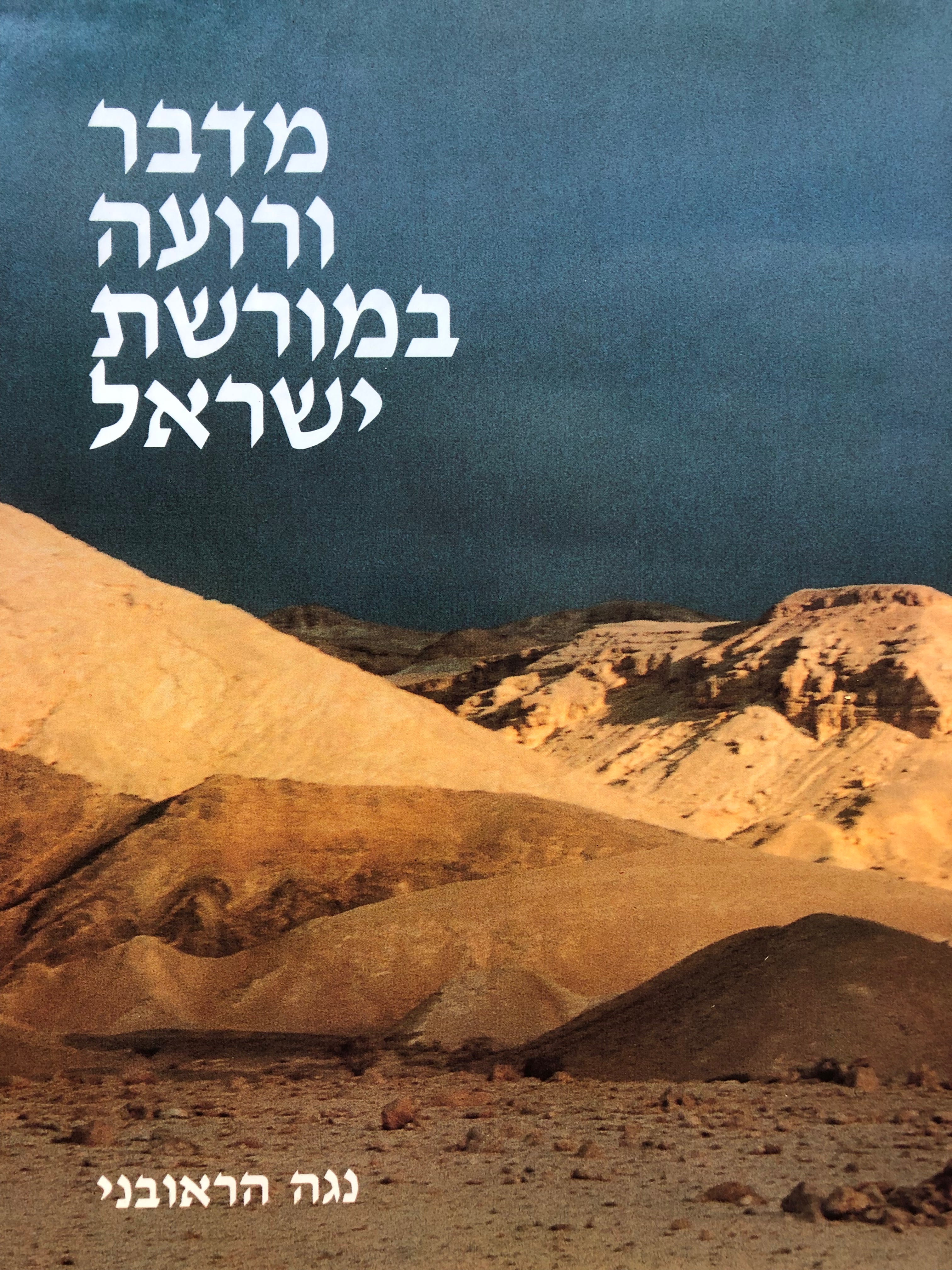 מדבר ורועה במורשת ישראל