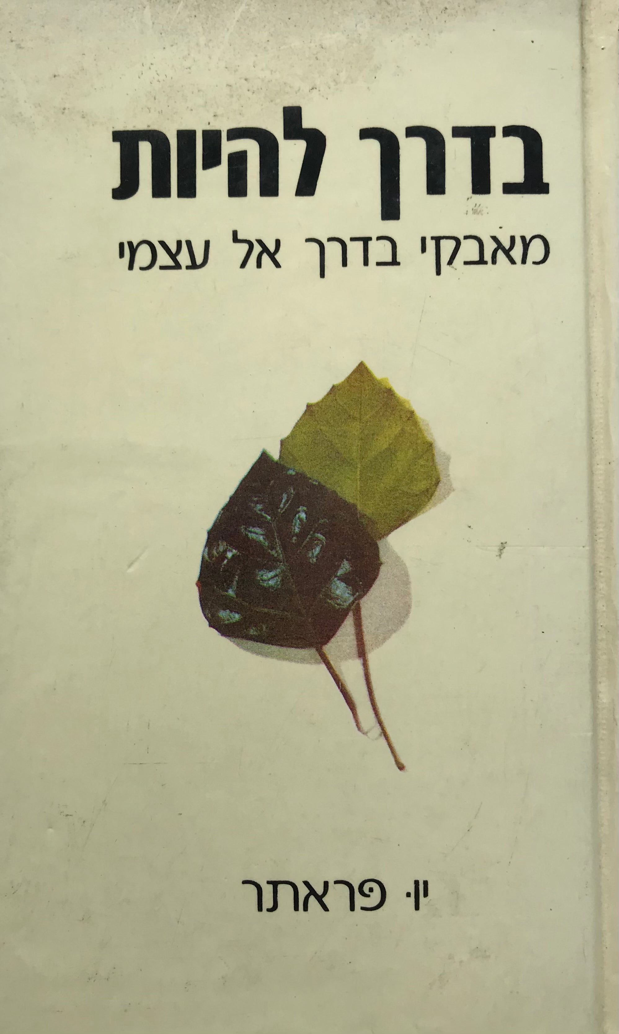 בדרך להיות / מאבקי בדרך אל עצמי