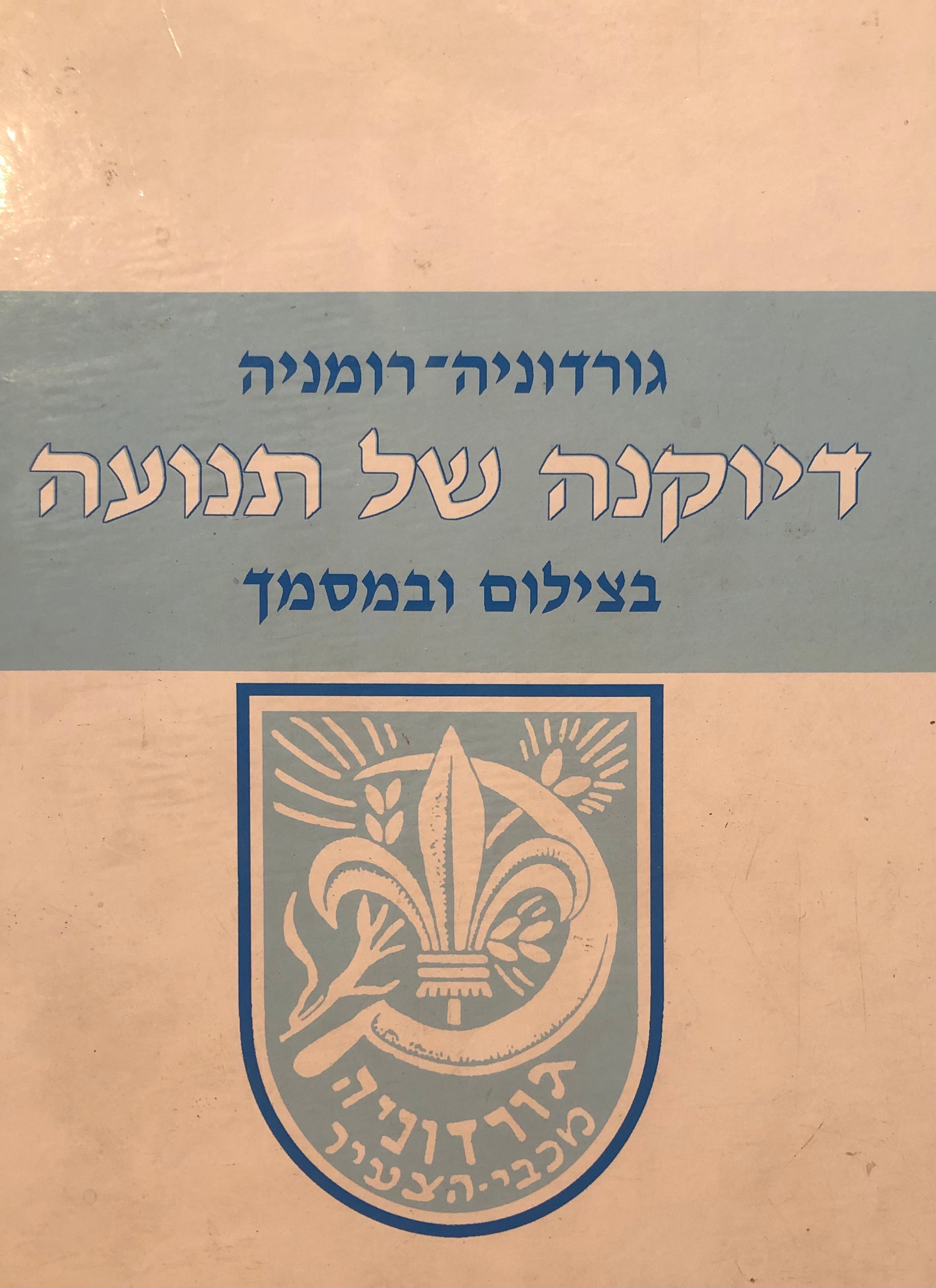 גורודוניה-רומניה / דיוקנה של תנועה בצילום ובמסמך