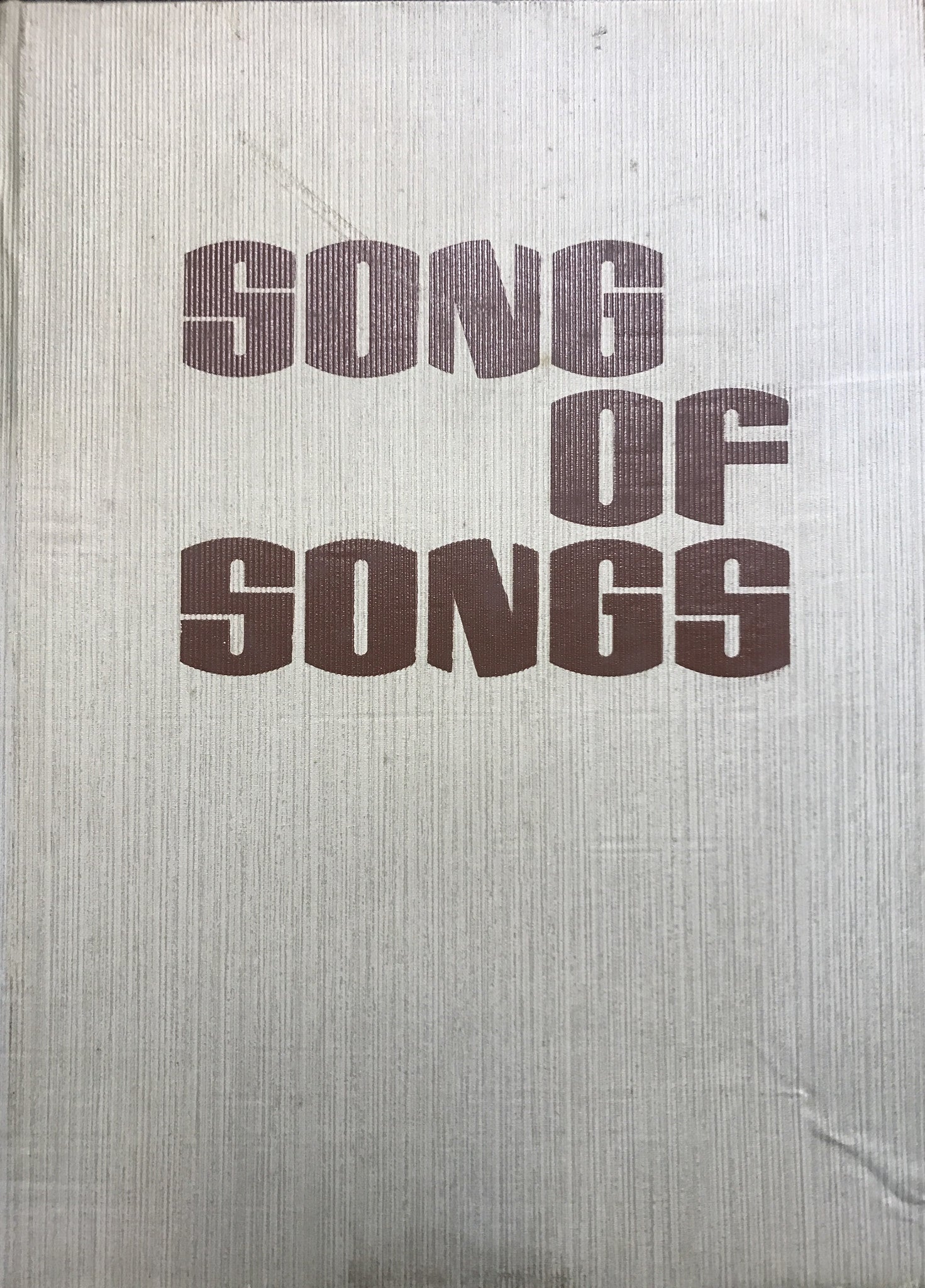 SONG OF SONGS