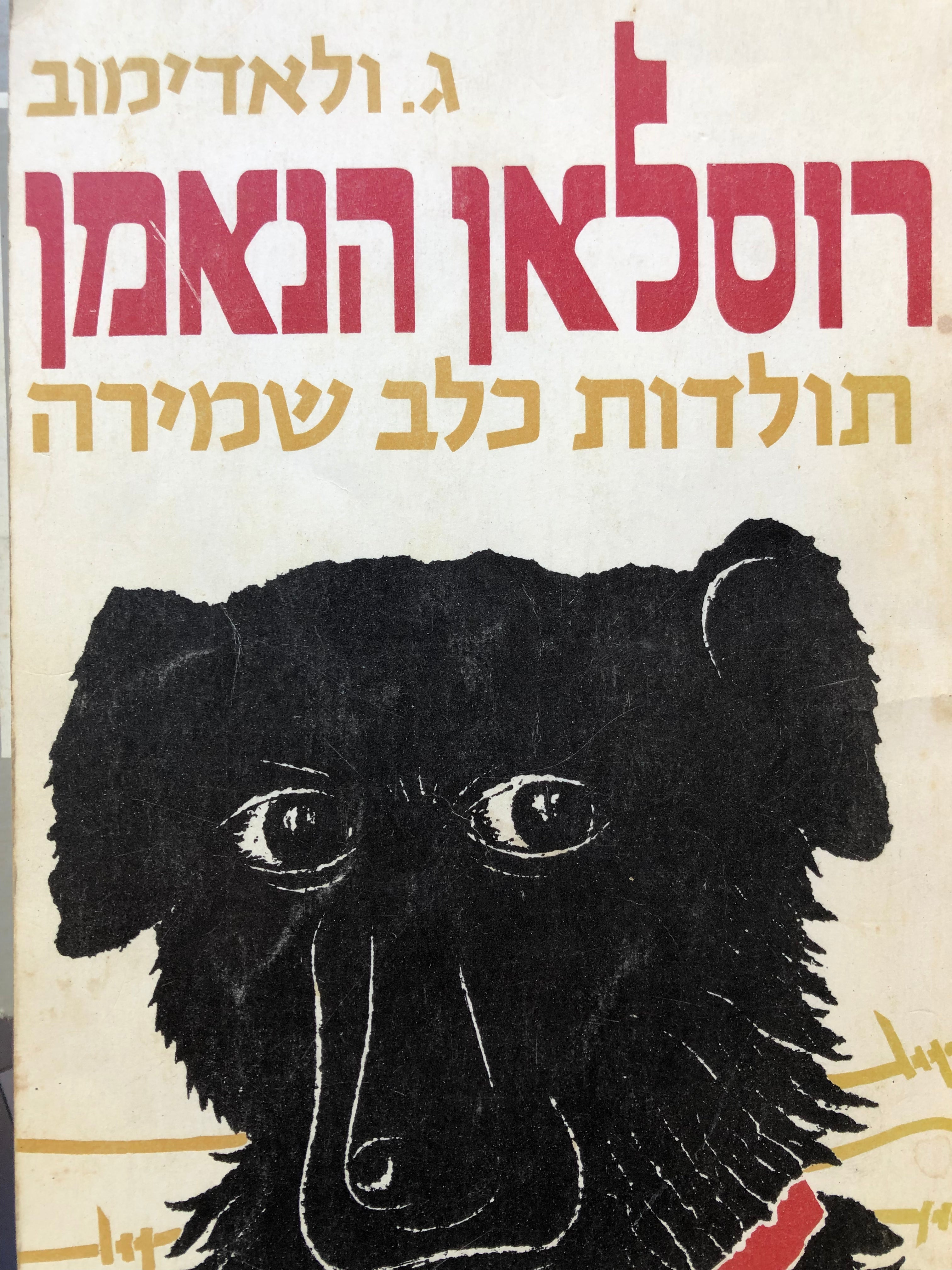 רוסלאן הנאמן/ תולדות כלב שמירה/ רומן