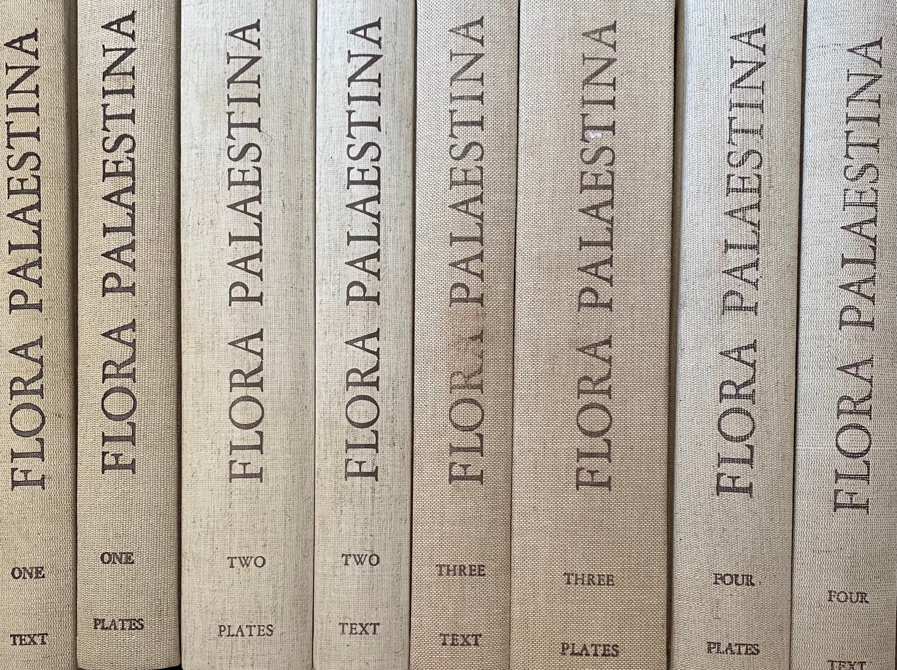 FLORA PALAESTINA/ IN FOUR VOLUMES AND 8 PARTS