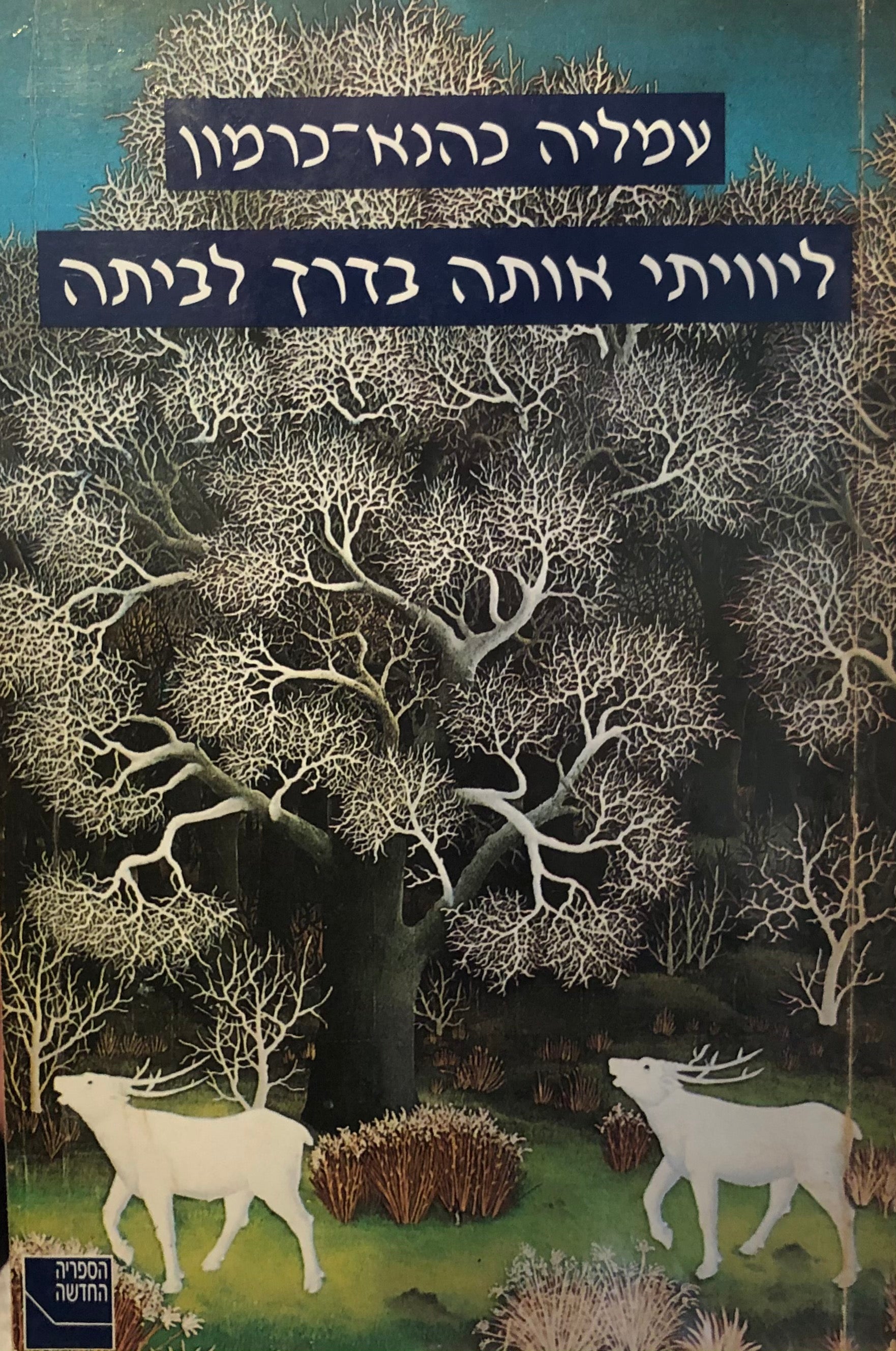 ליוויתי אותה בדרך לביתה / עם הקדשת המחברת לשולמית אלוני