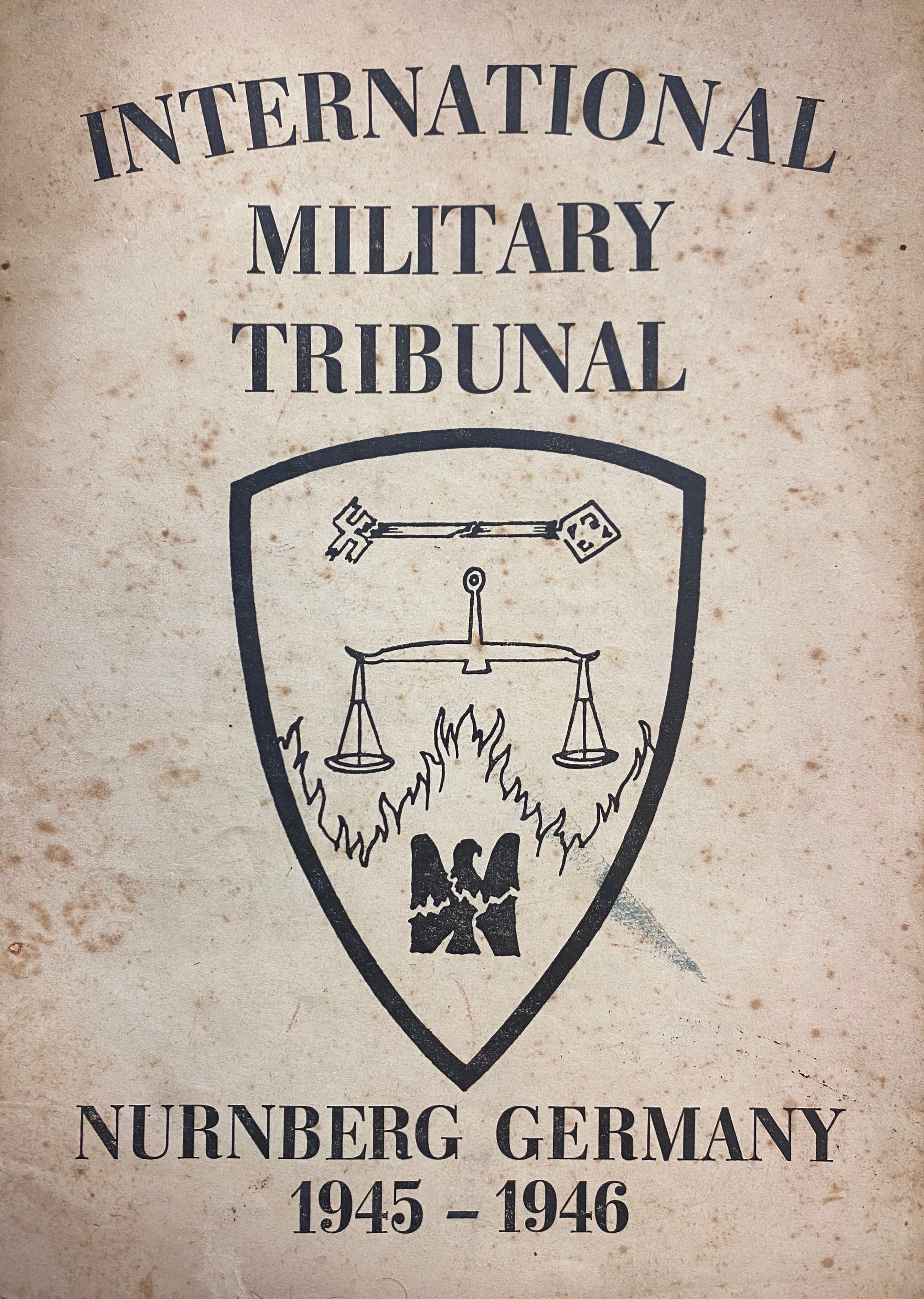 International Military Tribunal Nuremberg Germany/ 1945-1946